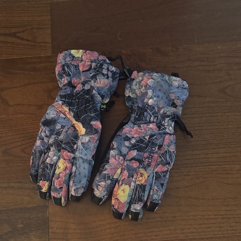 Womens flower Burton Gloves